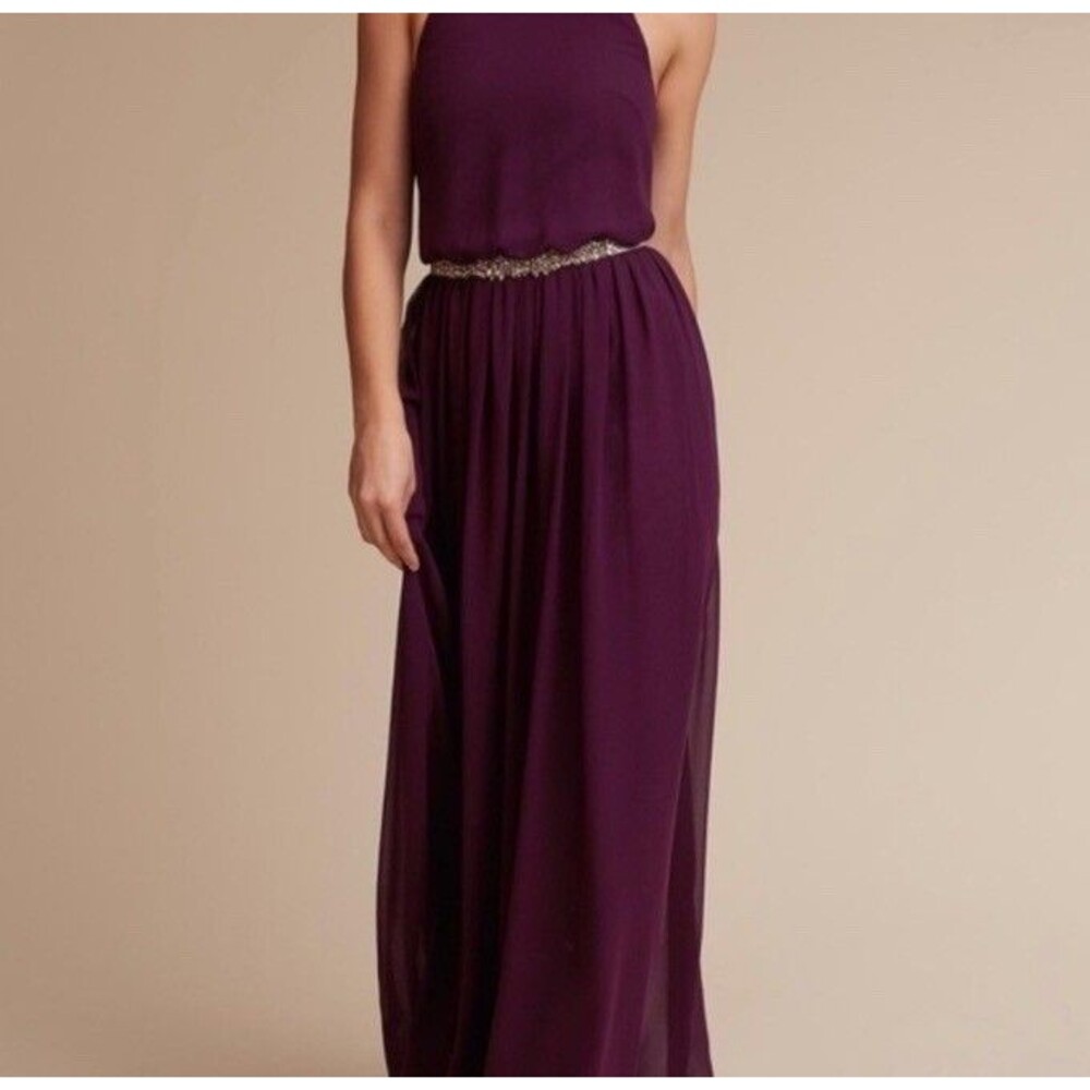 BHLDN  Maxi Dress Gown by Donna Morgan Chiffon